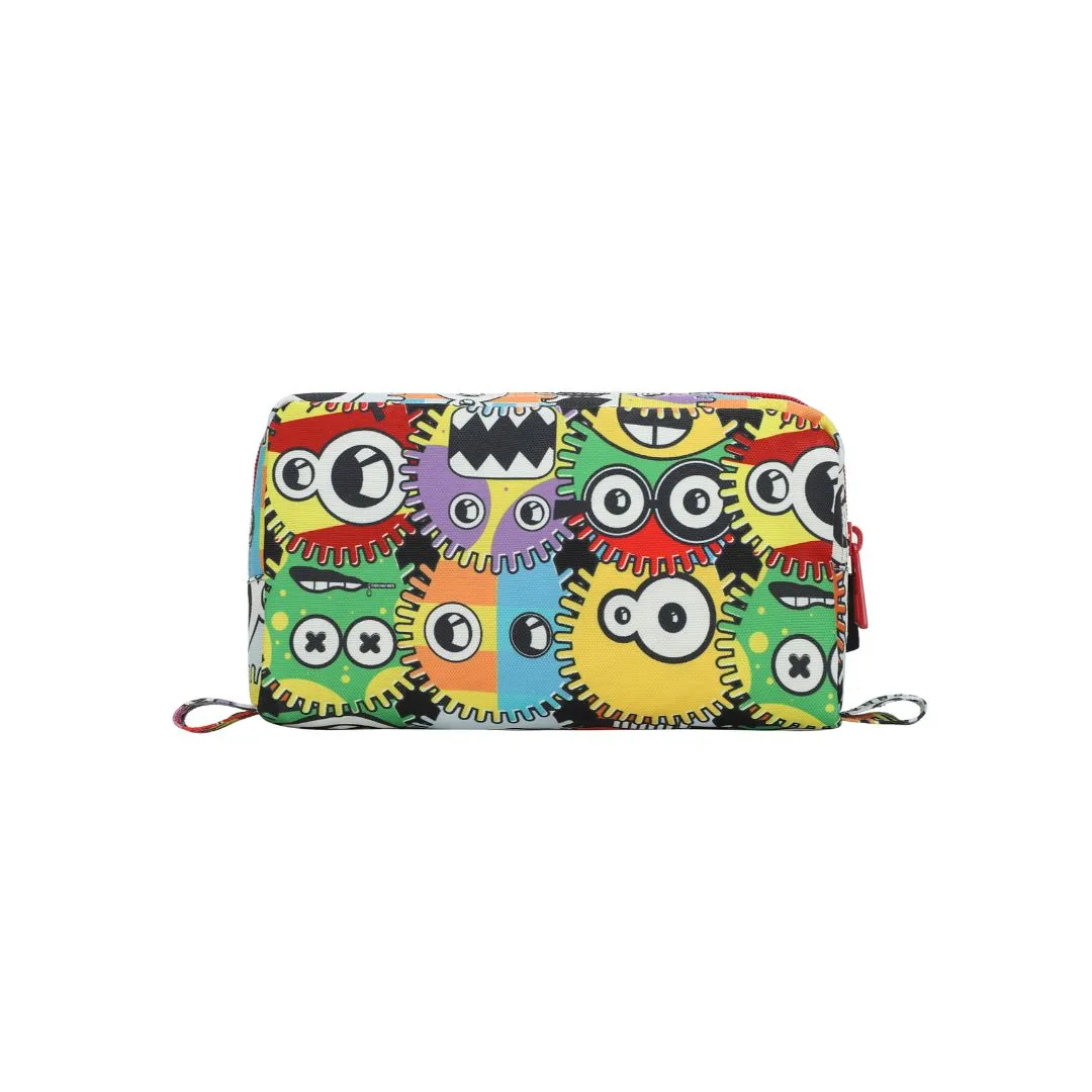 Robots Big Eyes Pencil Case