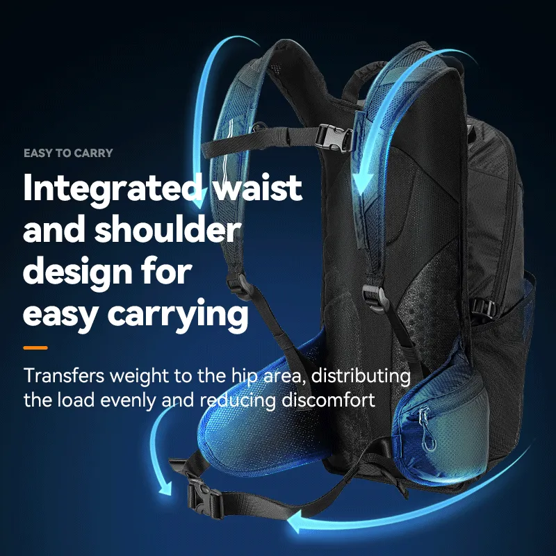 ROCKBROS Lightweight 20L Multi-functional Backpack for Travel, Hiking, and Daily Use