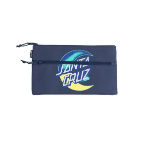 Santa Cruz Dark Arts Moon Dot Pencil Case - Navy