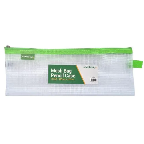 Schoolbooks.ie - Mesh Pencil Case 330mm x 120mm