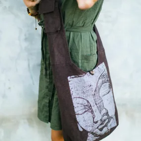 Serene Buddha Shoulder Bag