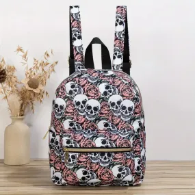 Skull and Roses mini Backpack