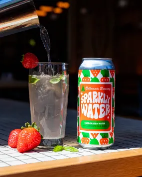 Sparkly Water with Strawberry & Basil (Retail Only)