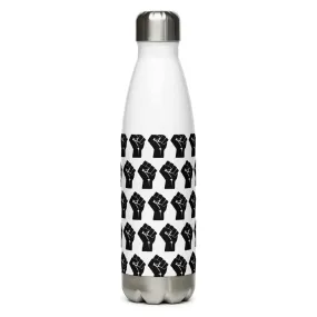 Stainless Steel Water Bottle Raised Fist