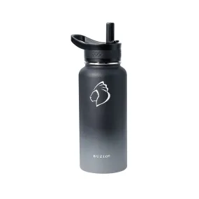 Stainless Steel Water Bottle with 3 Lids | 32oz - 64oz