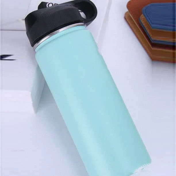 Stainless Steel Wide-mouth Outdoor Sports Vacuum Flask