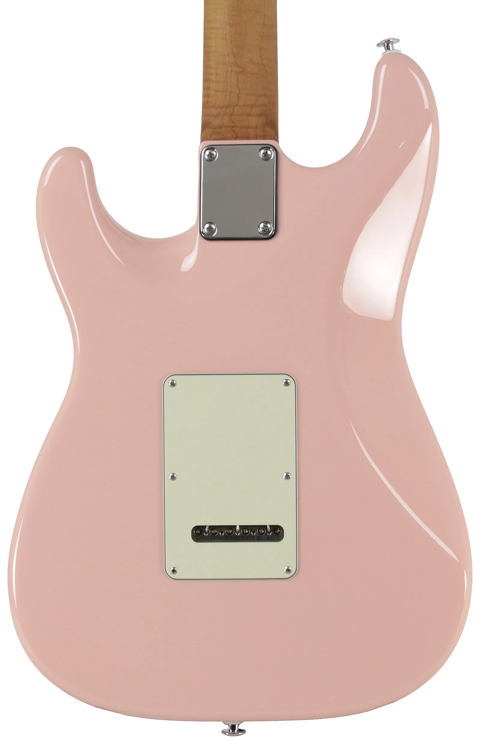 Suhr Classic S Roasted Select Guitar, Shell Pink, Rosewood