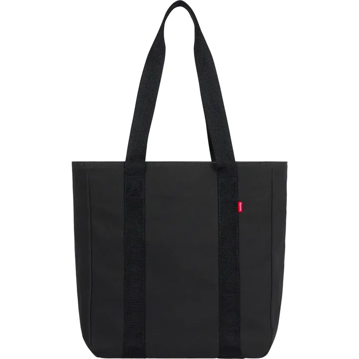 Supreme Canvas Black Tote Bag