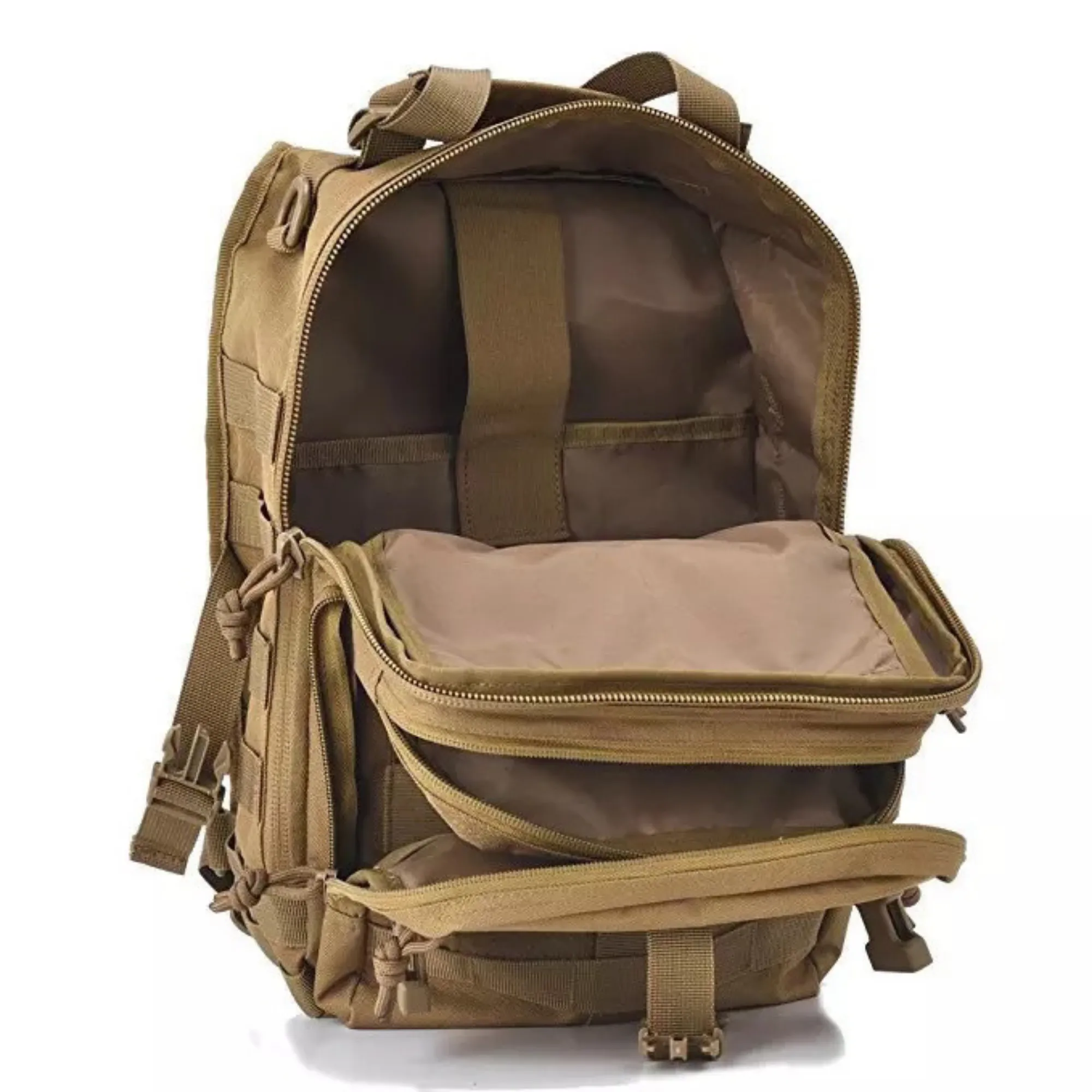 Tactical Military Sling Backpack 15L Shoulder Bag Molle Outdoor