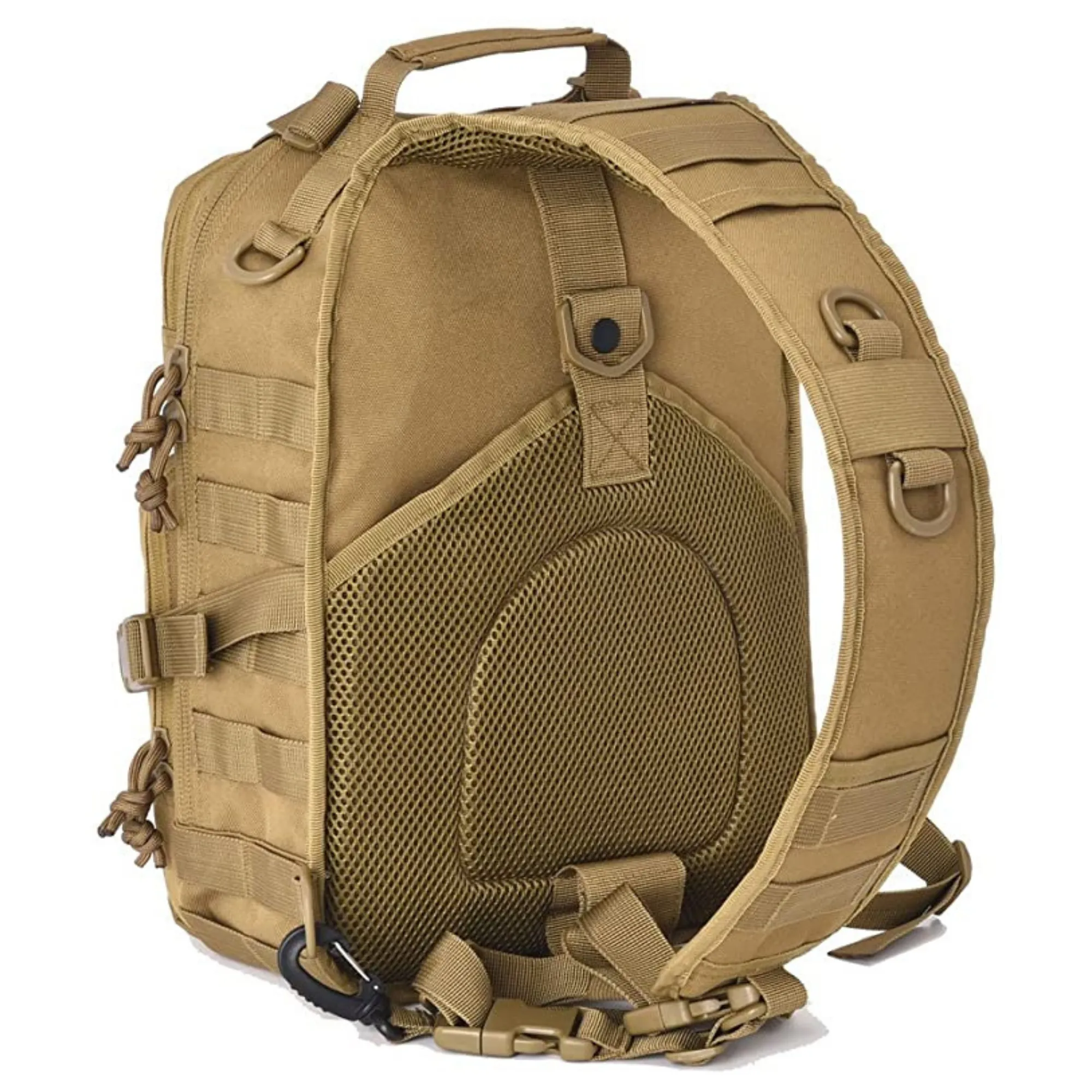 Tactical Military Sling Backpack 15L Shoulder Bag Molle Outdoor