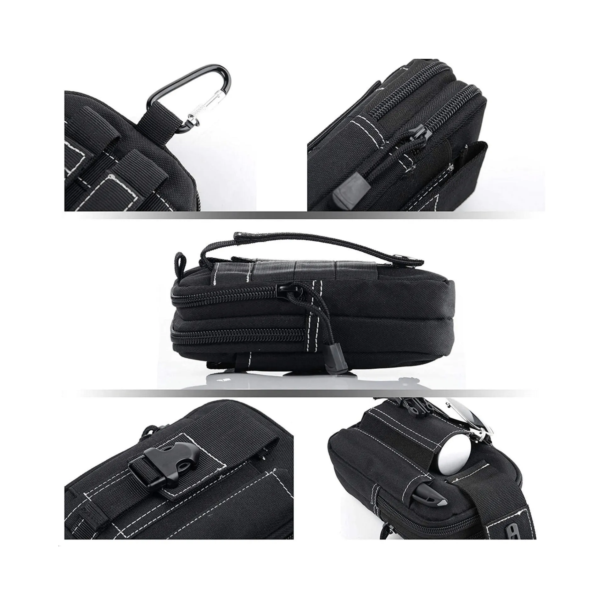 Tactical MOLLE Pouch & Waist Bag for Hiking & Outdoor Activities