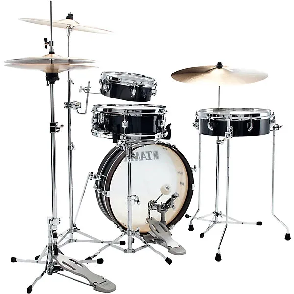 Tama Club Jam Pancake Kit LJK48PHBK - Hairline Black