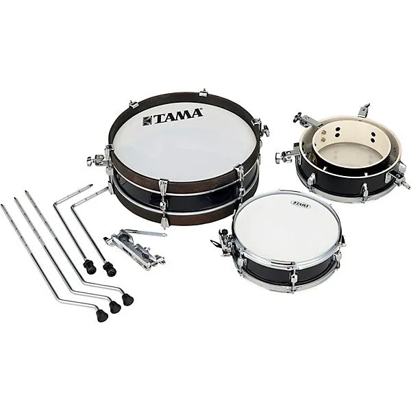 Tama Club Jam Pancake Kit LJK48PHBK - Hairline Black