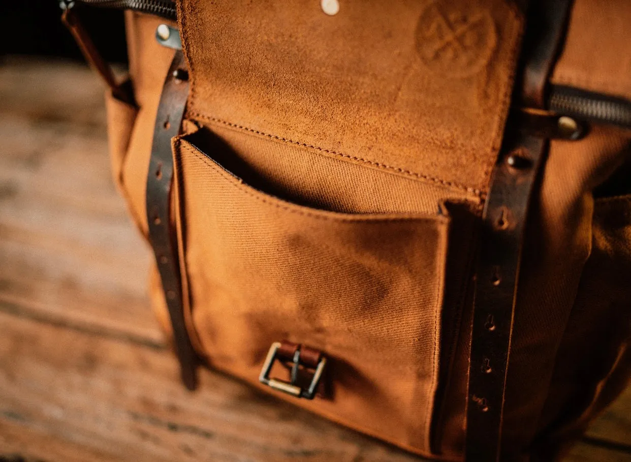 The “Jackson” Backpack by Vintage Gentlemen