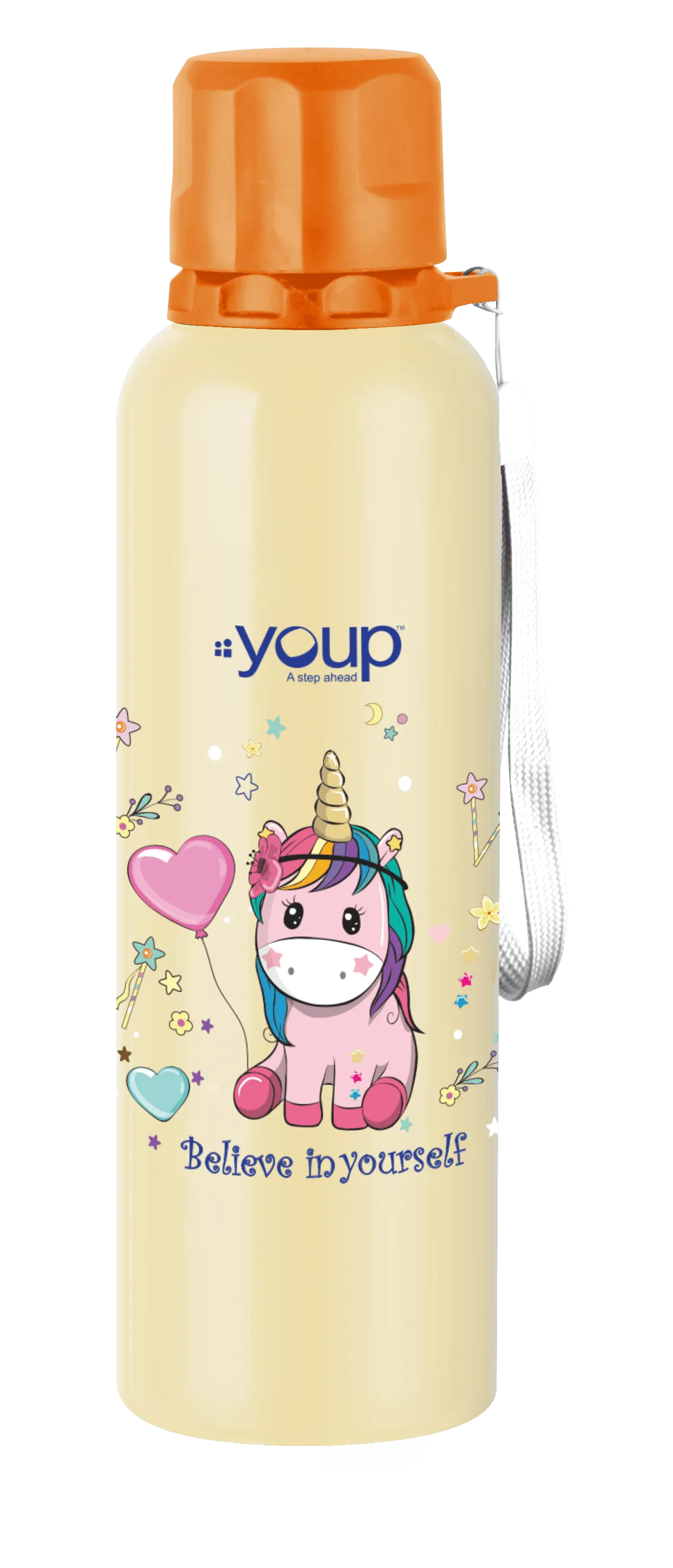 Unicorn kids water bottle  OCEAN  - 750 ml Stainless steel