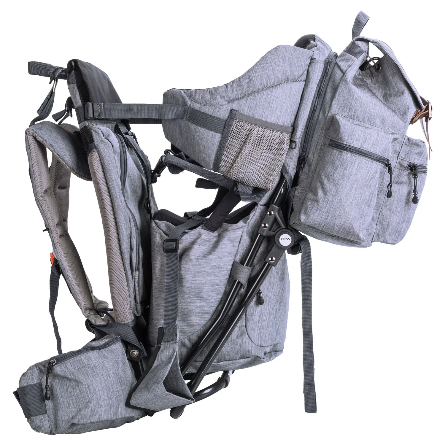 Urban Explorer Baby Backpack Child Carrier, Heather Gray