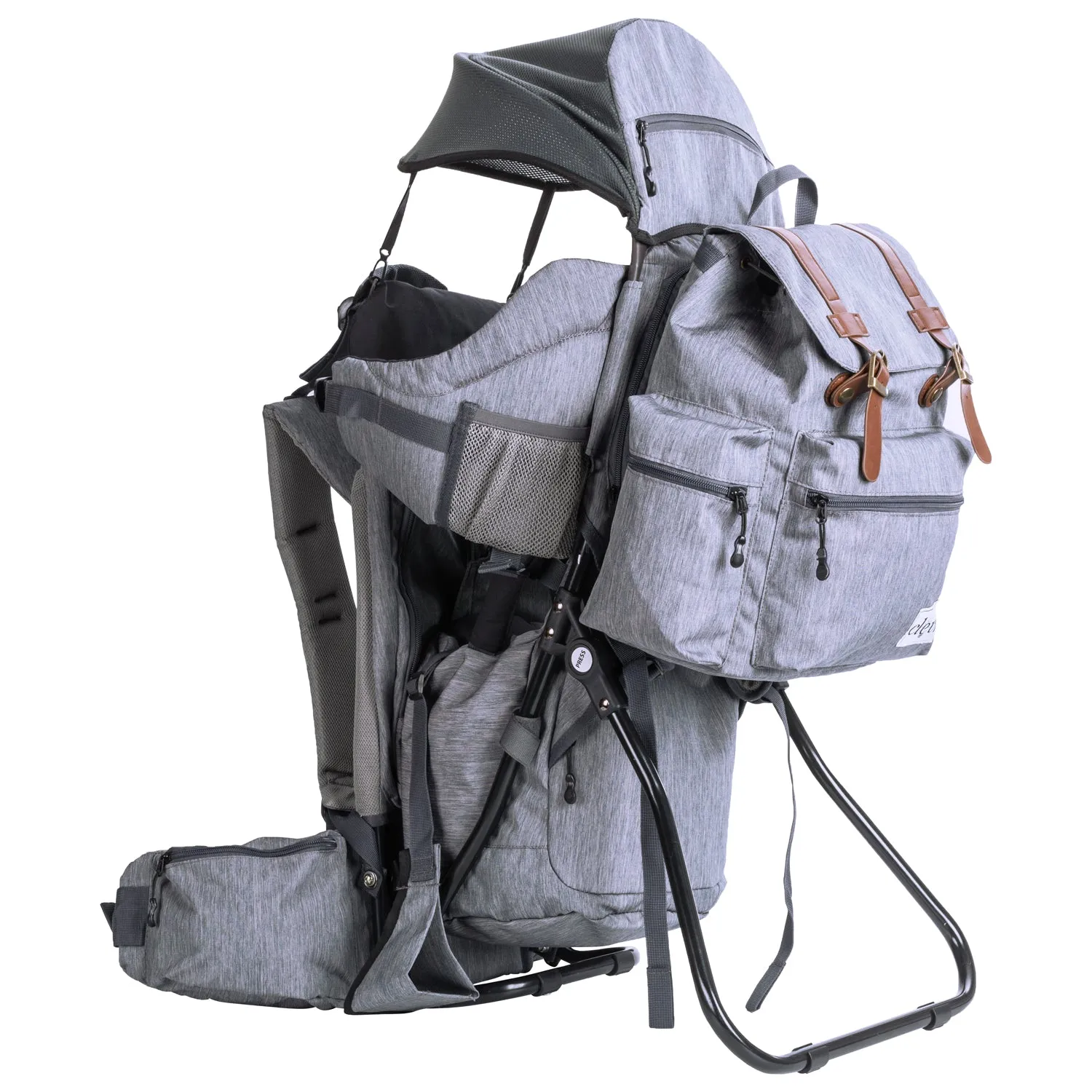 Urban Explorer Baby Backpack Child Carrier, Heather Gray