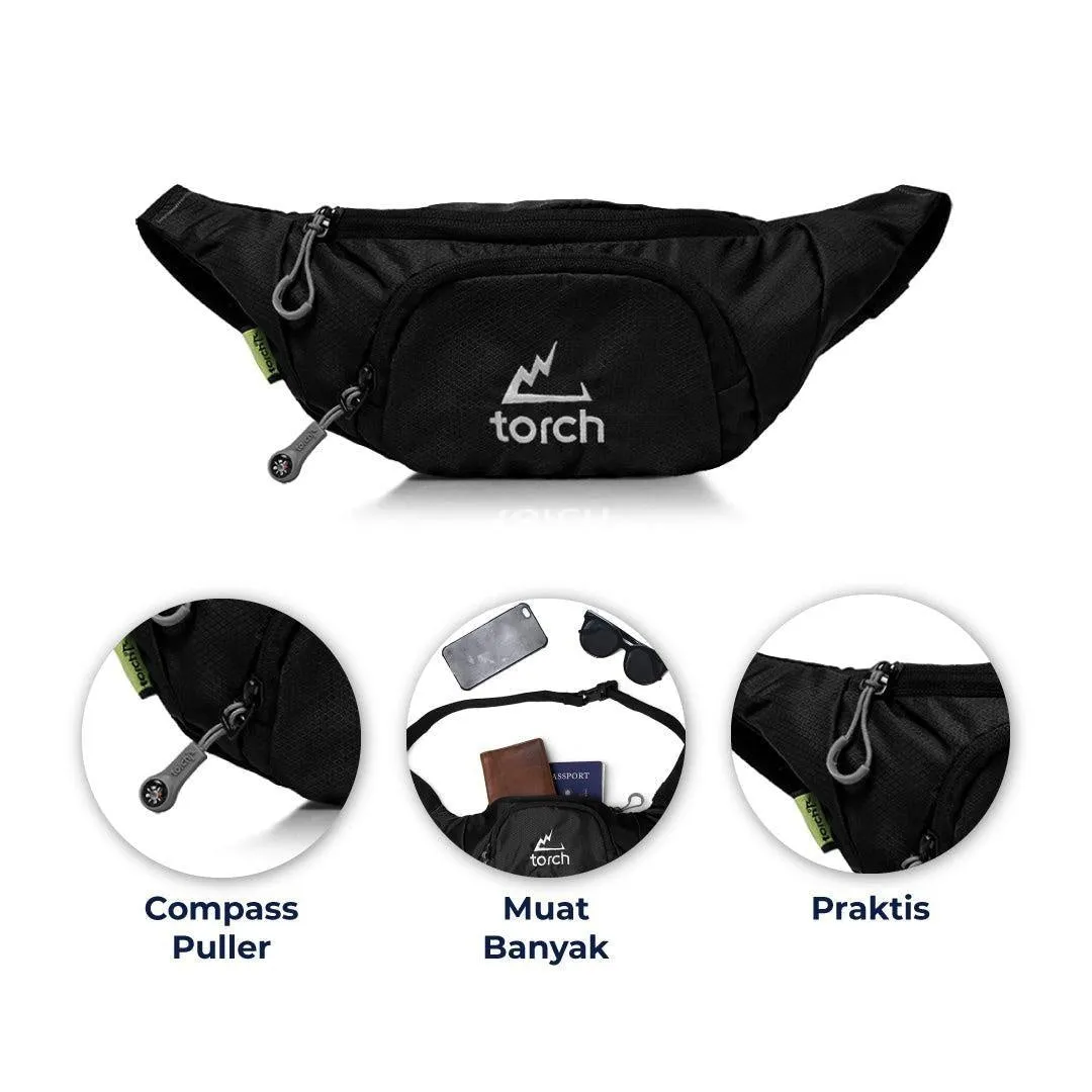 Vallejo Waist Bag - Caviar Black