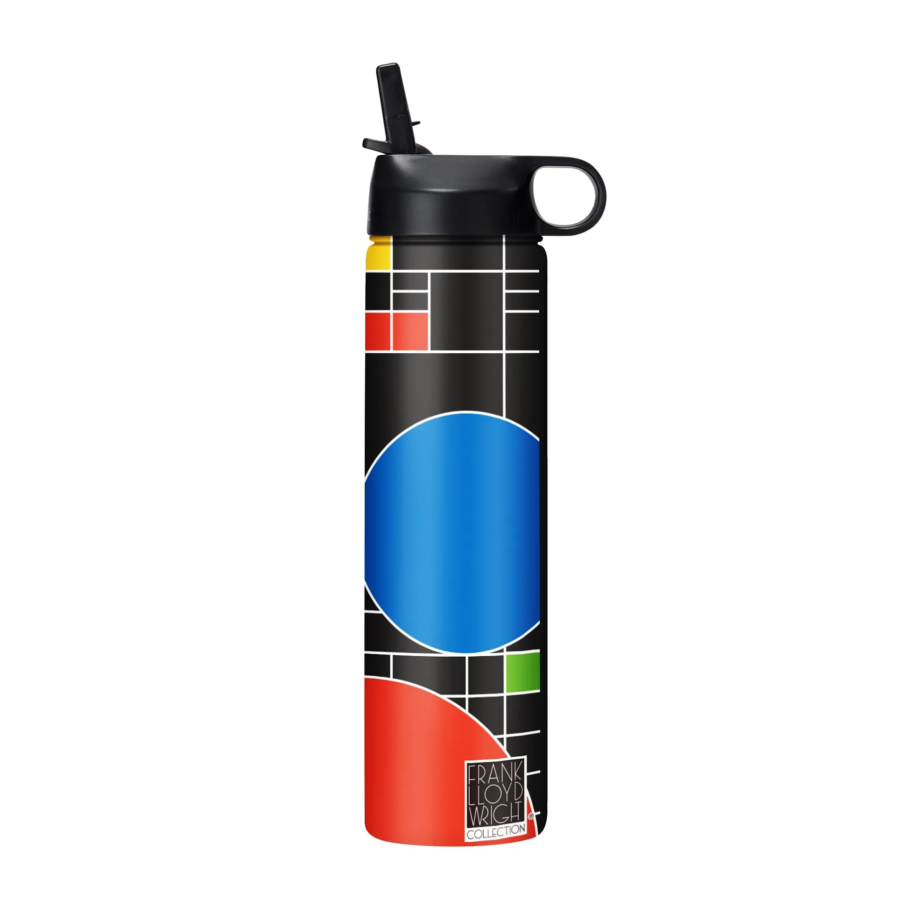 Water Bottle 24oz - FLW "Coonley Playhouse"