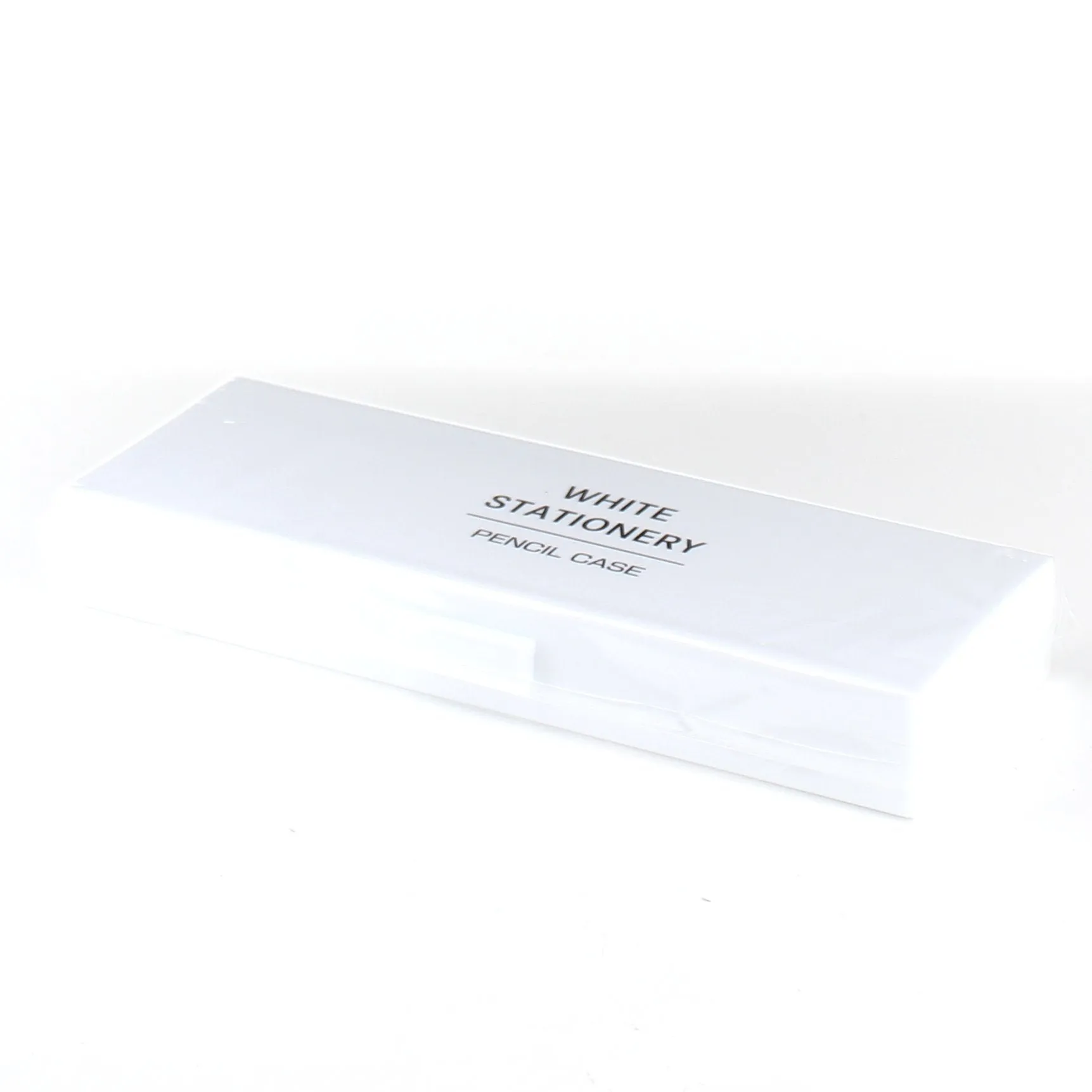 White Hard Pencil Case