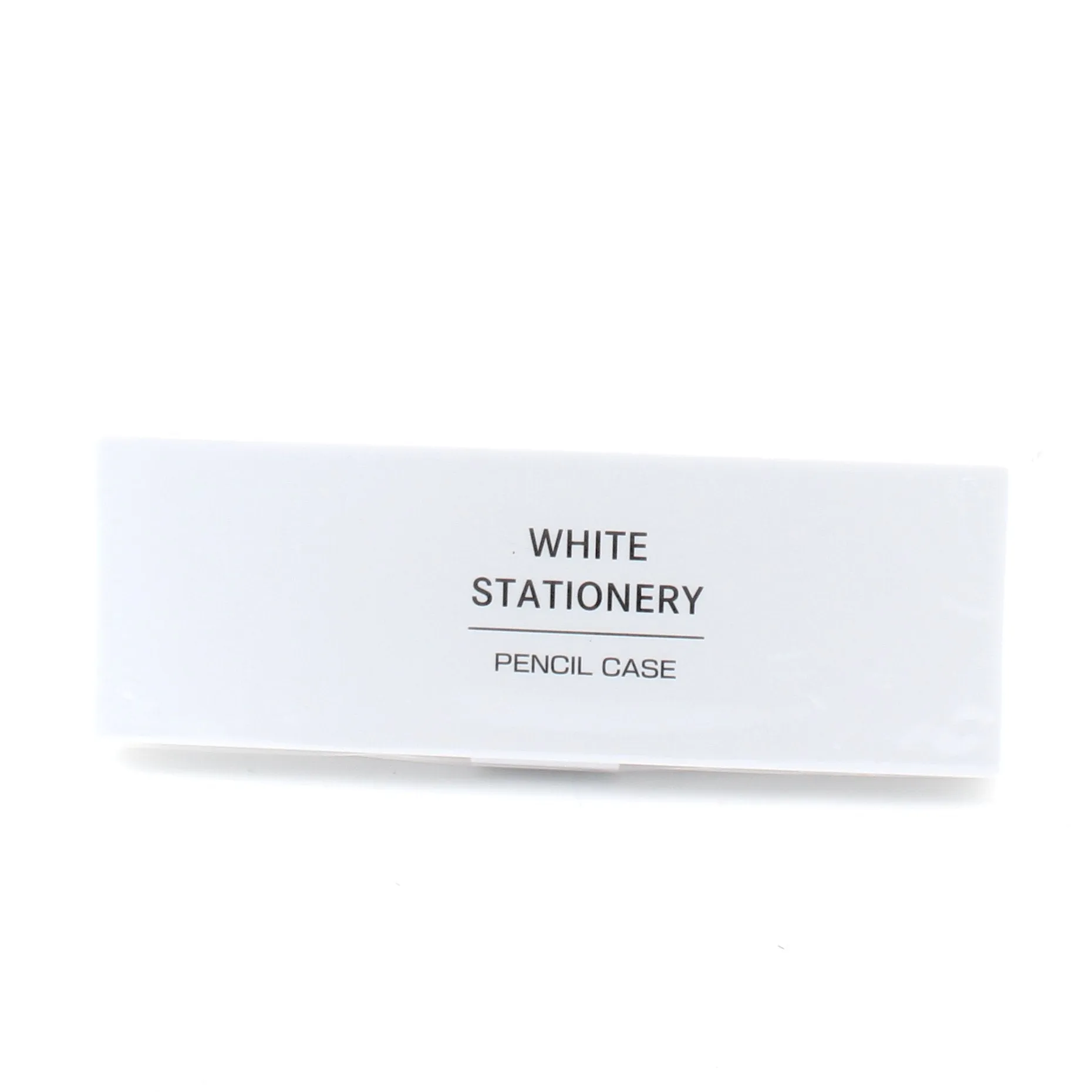 White Hard Pencil Case