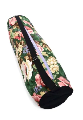 Yoga Mat Bag | Big Flowers - Lilac | Size XL